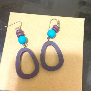 Wooden earrings-